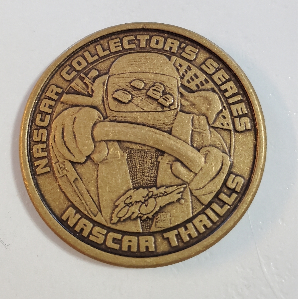 NASCAR Challenge Coin 1st Edition  Collectors Series NASCAR Thrills
